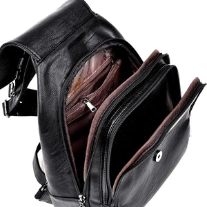 PHTESS Vintage Leather Backpacks